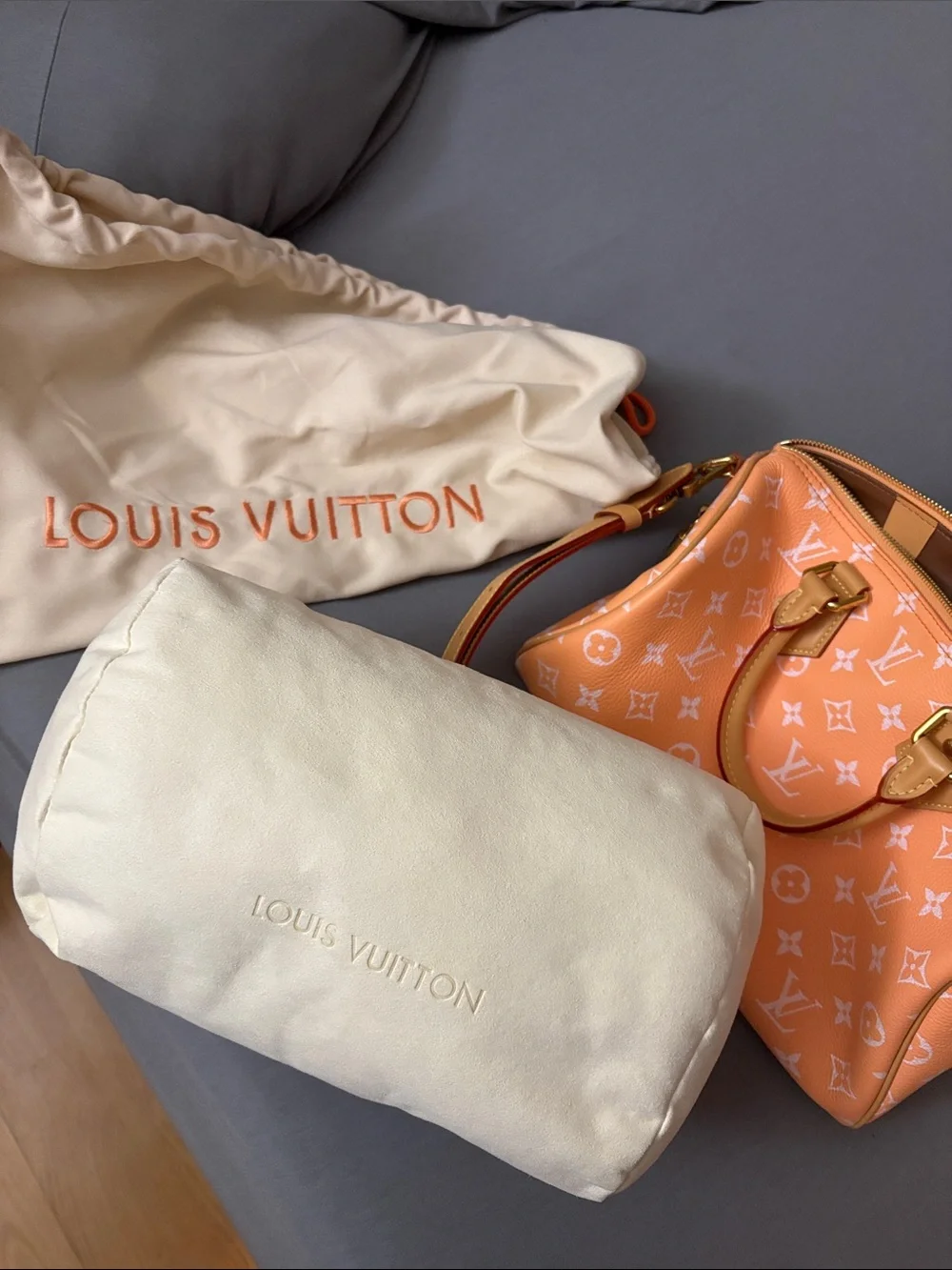 Louis Vuitton P9 speedy 30 orange